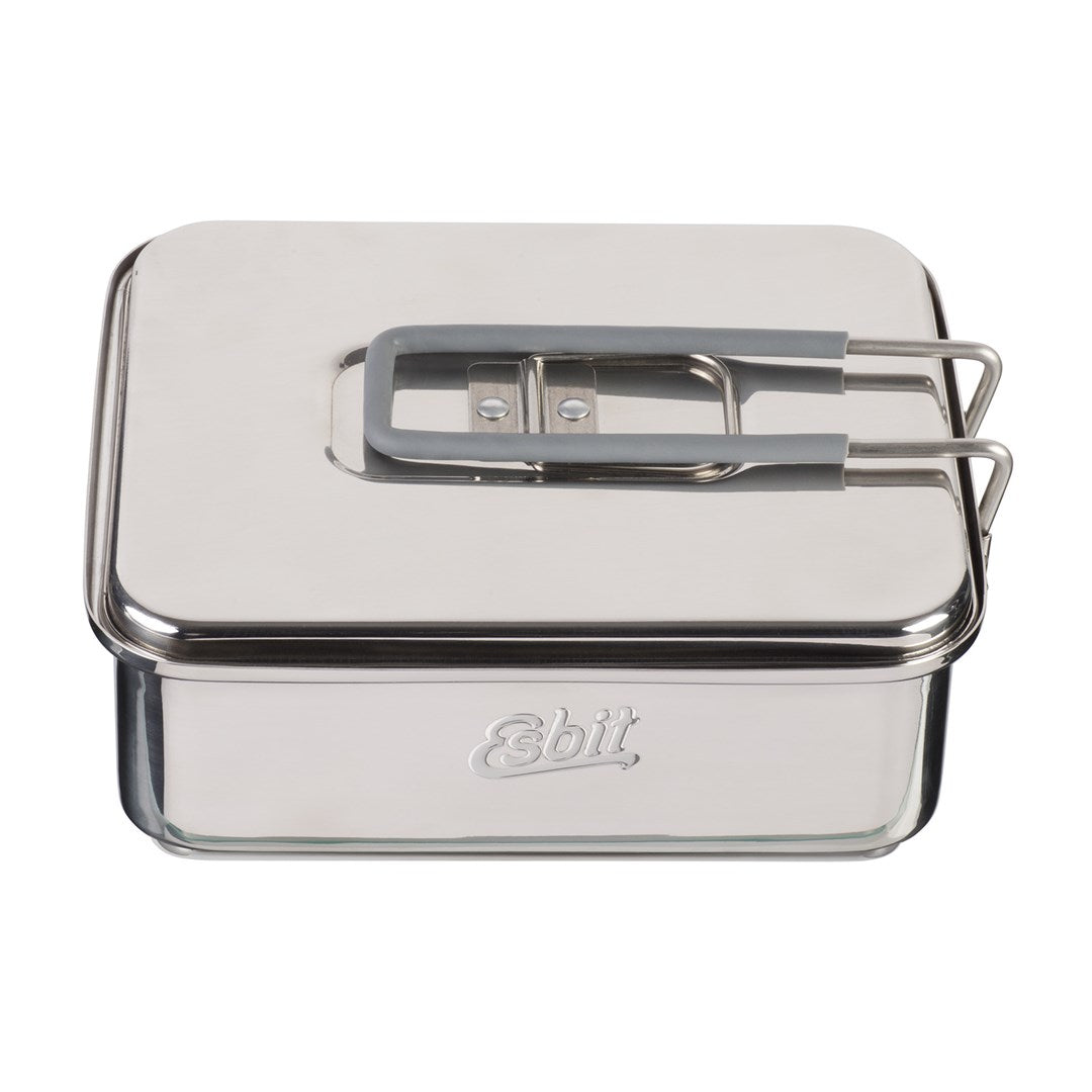Camping Stove Esbit Solid Fuel Cookset 1100 ml - Compact Cooking Set