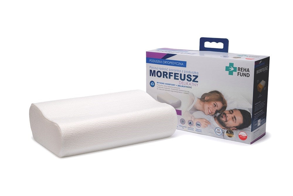 Orthopedic Pillow Morfeusz Delikatny 664 REHAFUND  White
