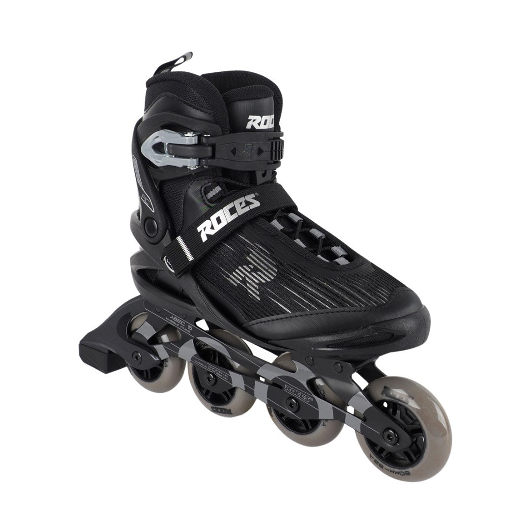 Roces Pic X Roller Skates Black-Silver 400910 00001 42 | Model: 157757 42