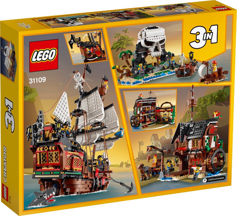 LEGO Creator 31109 LEGO® CREATOR Piratenschiff (31109)