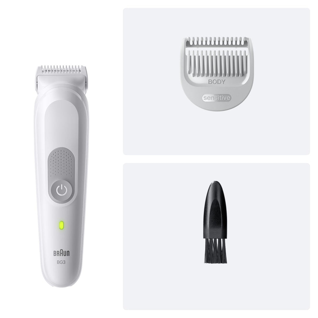 Braun Body Groomer/Shaver Wet & Dry 7690868 - Light Grey - 600 g