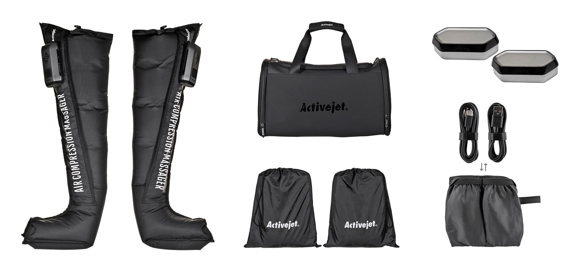 Activejet ACM-PLUS-A1 S lymphatic compression massager for legs