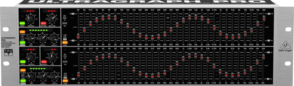 Behringer FBQ6200 31-Band Stereo Graphic Equalizer
