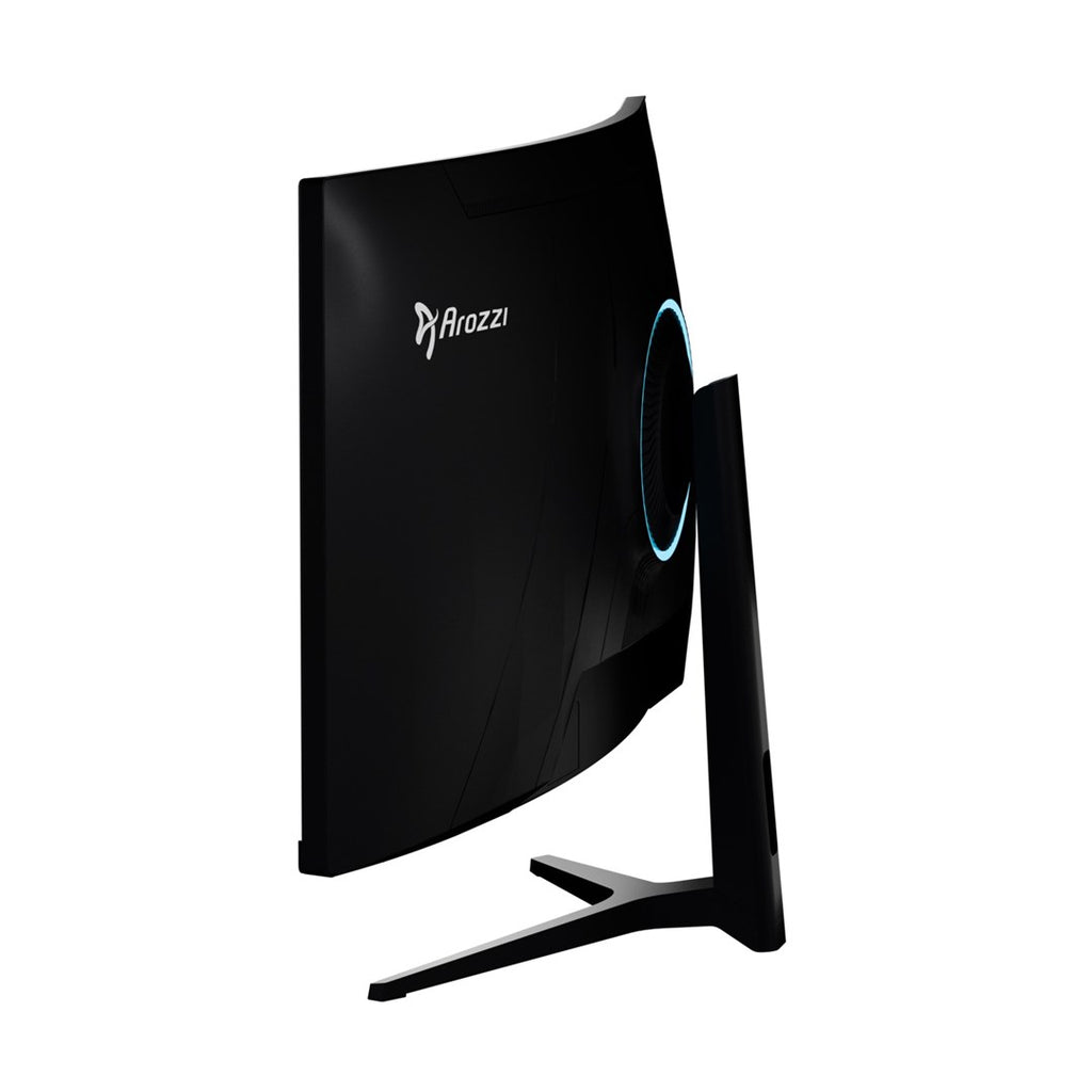AROZZI Nova 34" Curved Computer Monitor 3440 x 1440 4K Ultra HD Black | Model 548621
