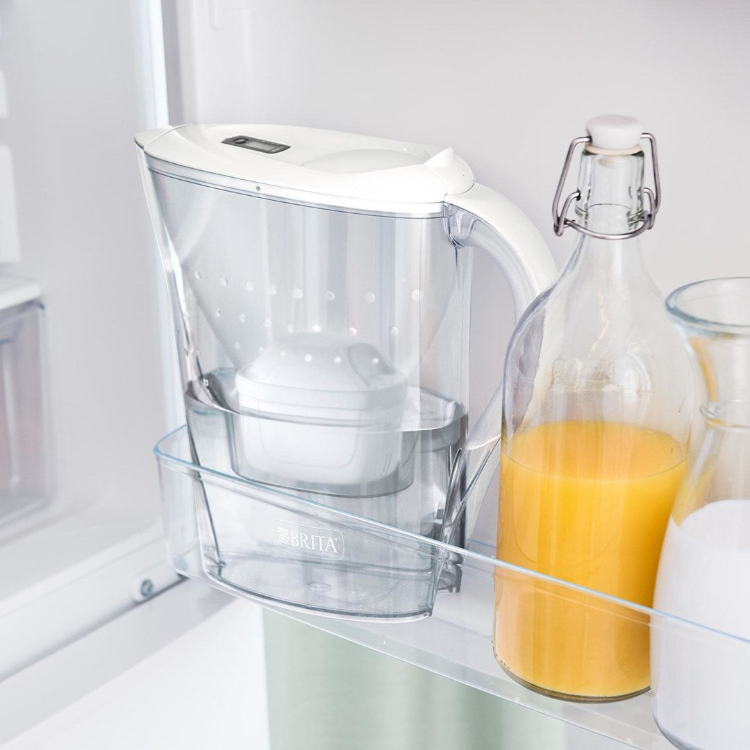 BRITA Marella + 3 Maxtra Pro Water Filter Pitcher 2.4 L Transparent, Grey | Model 33968