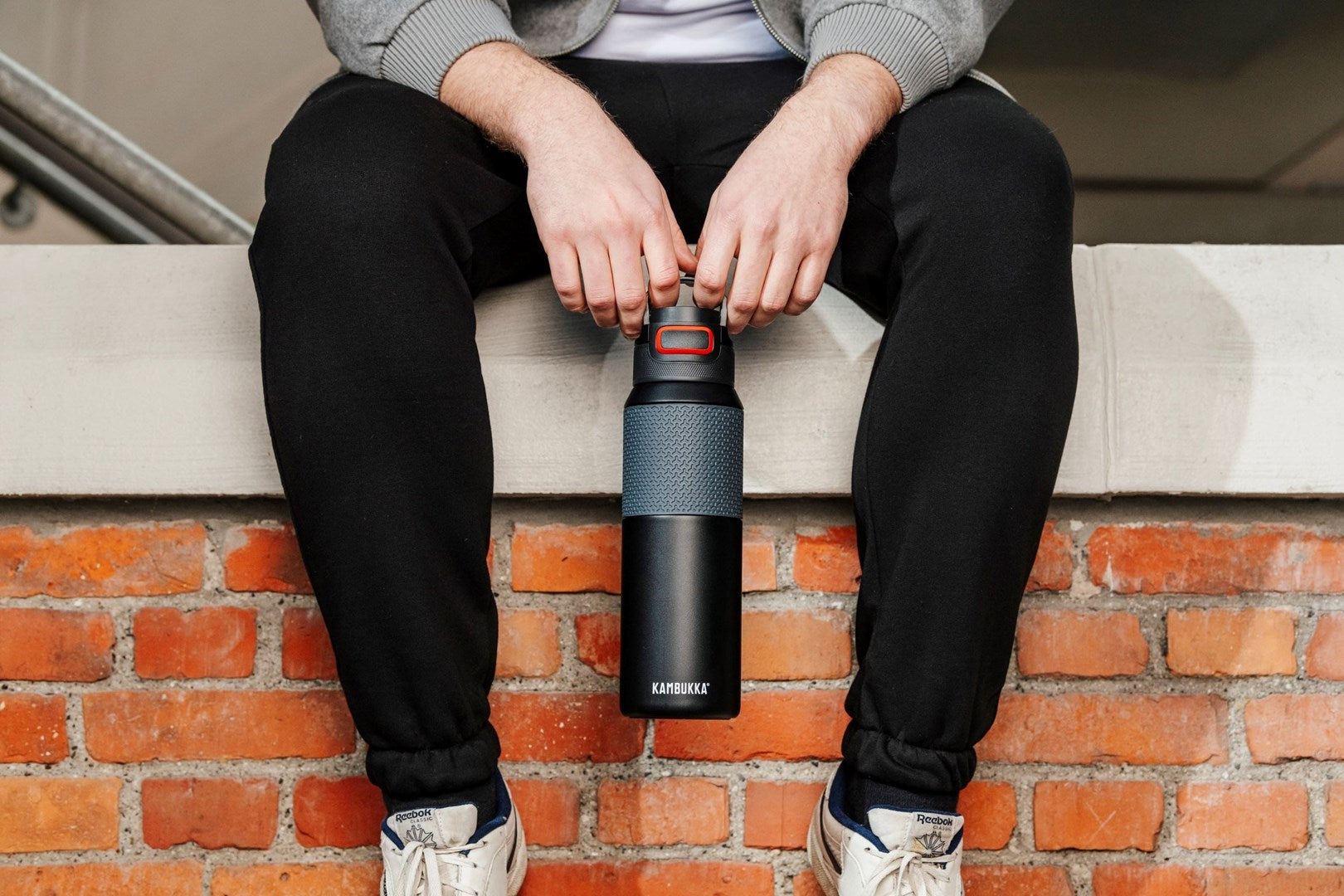 Kambukka Thermal Bottle 1000 ml Insulated Stainless Steel Nightfall 3.0