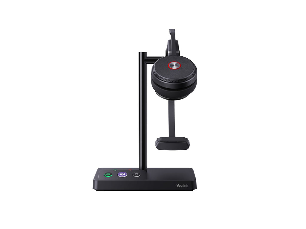Yealink WH62 Mono - Für Microsoft Teams - Headset - On-Ear - DECT - kabellos