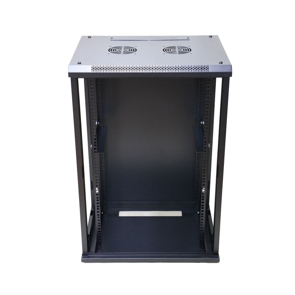 Extralink Rackmount Cabinet 15U 600x450 Black Wall Mounted