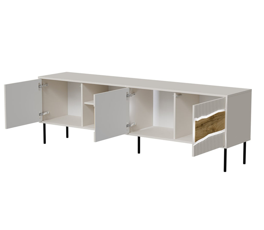 Cama INSERTO 3D1W TV Cabinet 190x40x61.5 Cashmere + LED