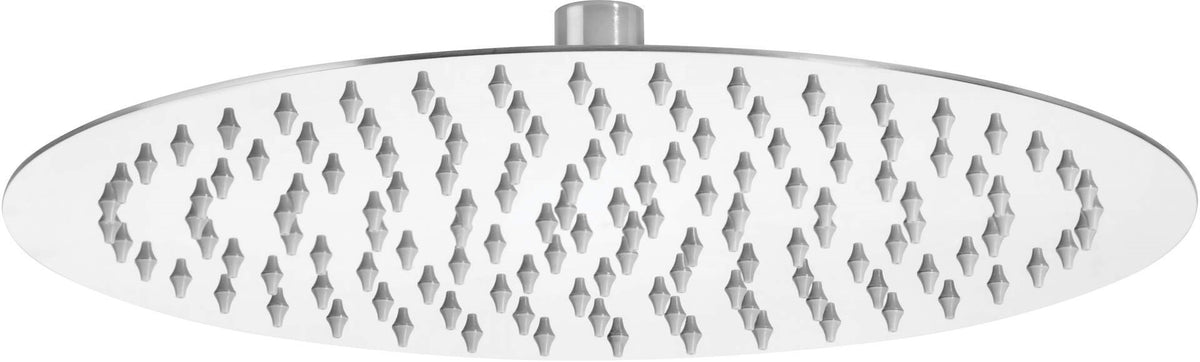 Steel Overhead Shower 300mm Swiveling Rain Shower Head Chrome