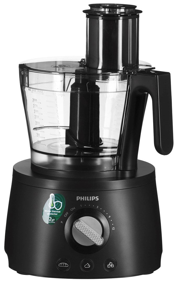 Philips Food Processor 1300 W 12 Speeds Black HR7776/90