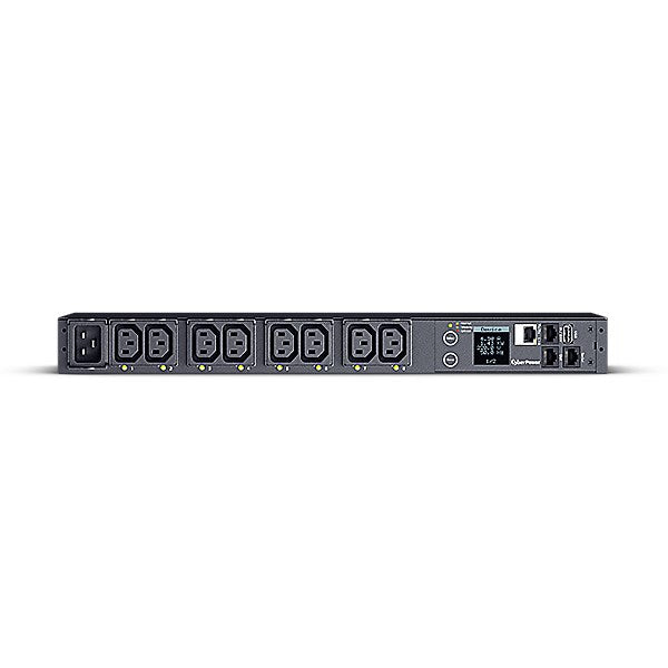 CyberPower PDU81005 Switched Metered PDU with 8 Outputs for Rack-Mountable Use C20 C13