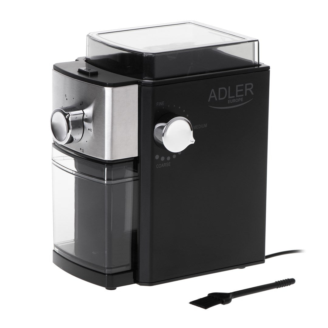 Adler AD 4448 Burr Coffee Grinder - 300 W - Black