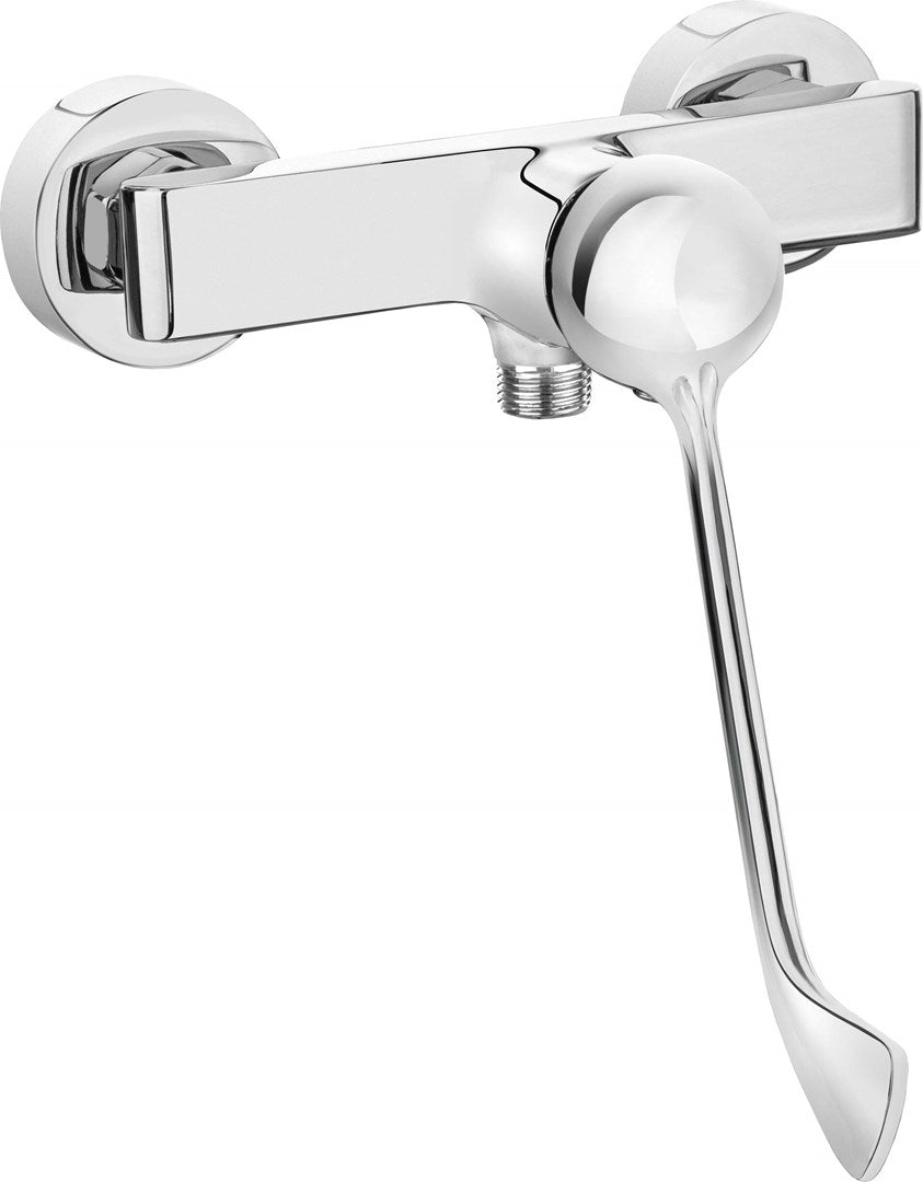 Deante Clinic Lever Shower Mixer Wall-Mounted Chrome BGA 040C