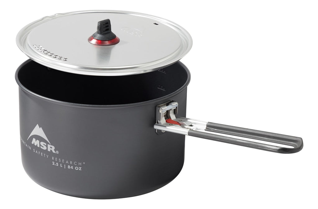 MSR 13231 Camping Cookware Pot 2.5 L Aluminium Grey