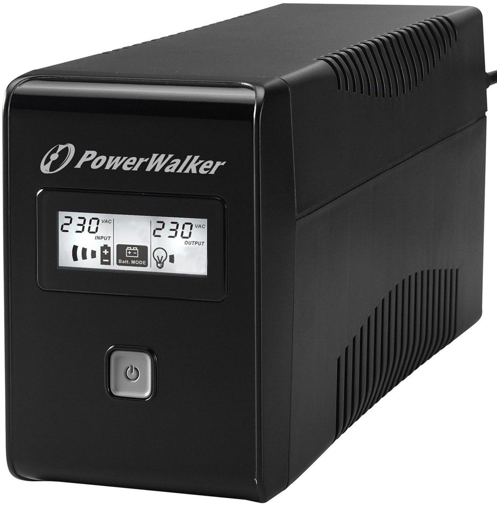 POWER WALKER UPS LINE-IN VI 650 LCD - 650VA Compact UPS
