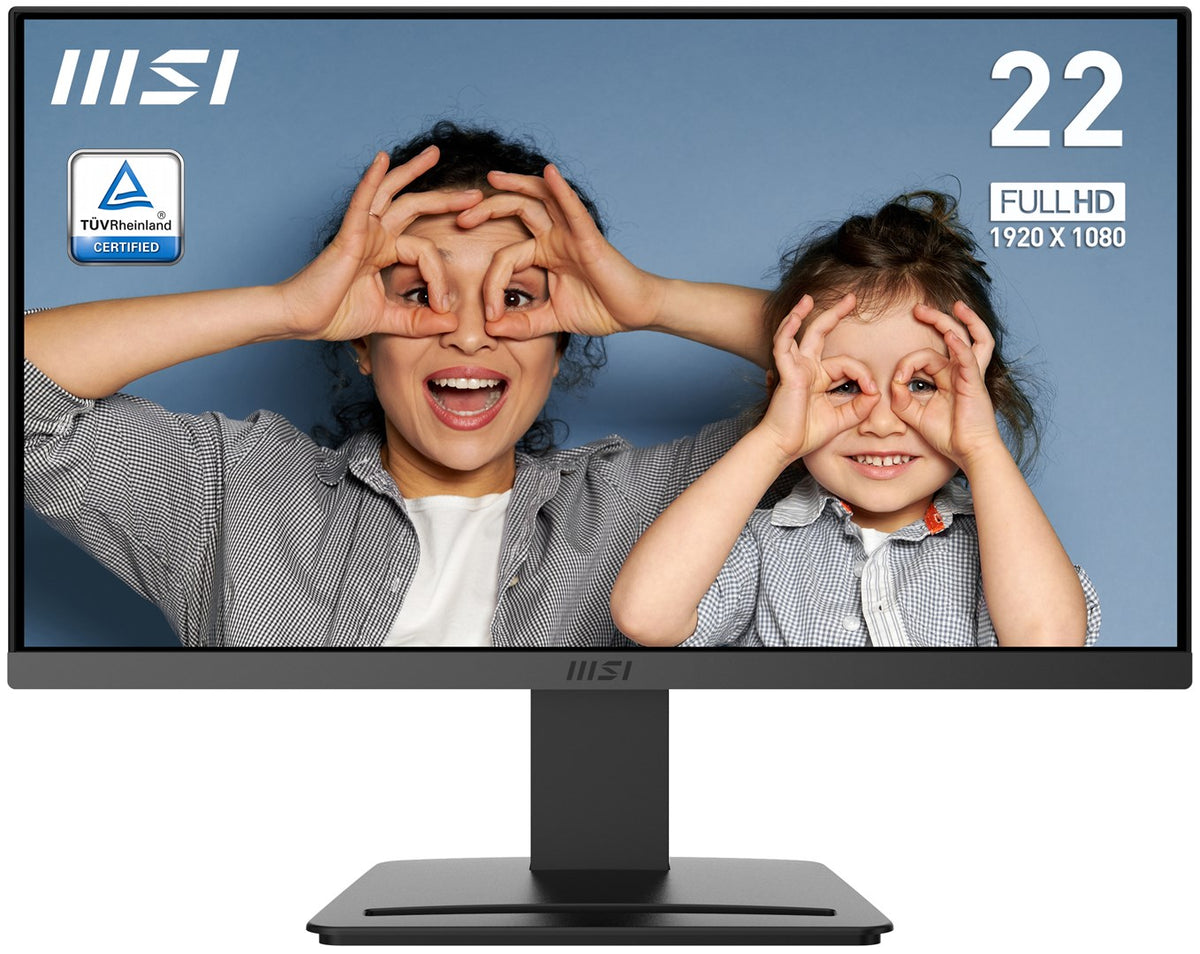 MSI PRO MP223 E2 Computer Monitor 21.4" 1920 x 1080 Full HD Black