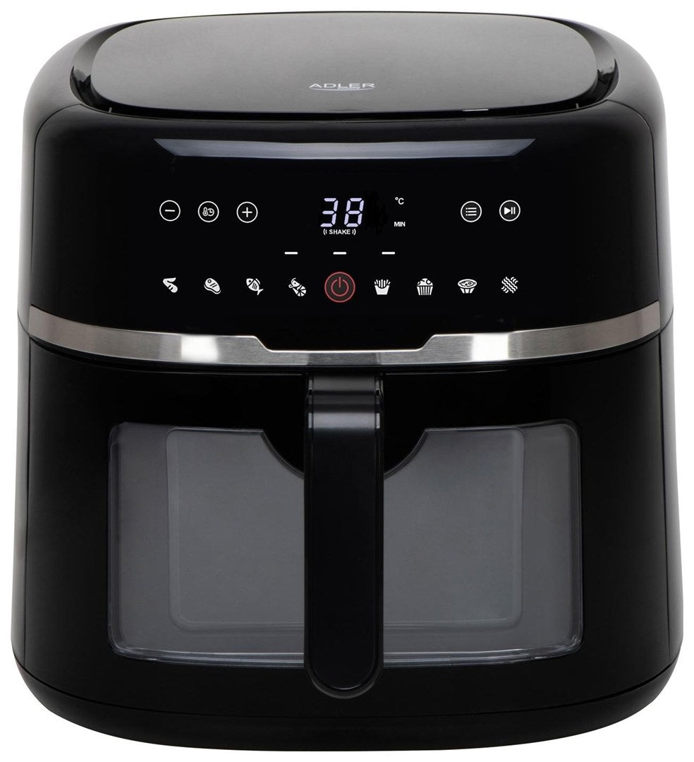 Adler Air Fryer 8 L Black AD 6318
