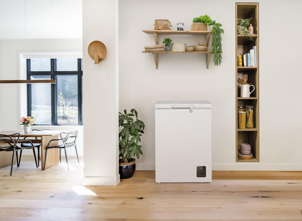 GORENJE Chest Freezer 141 L Freestanding White FH15E6W5