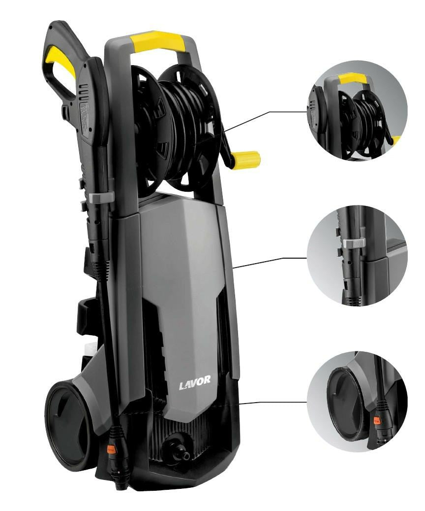 LAVOR Predator 160 Pressure Washer 2500 W 160 Bar with Patio Cleaner