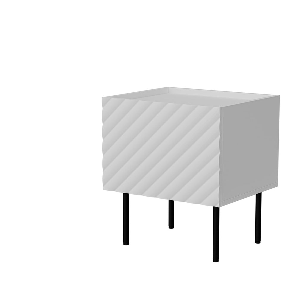 Cama LUCCA Bedside Cabinet 2 pcs White 47x40x52