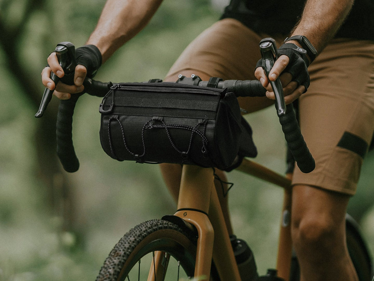 TOPEAK Bicycle Bag Tubular BarBag Front T-TC2312B 3.8 L Water-Resistant