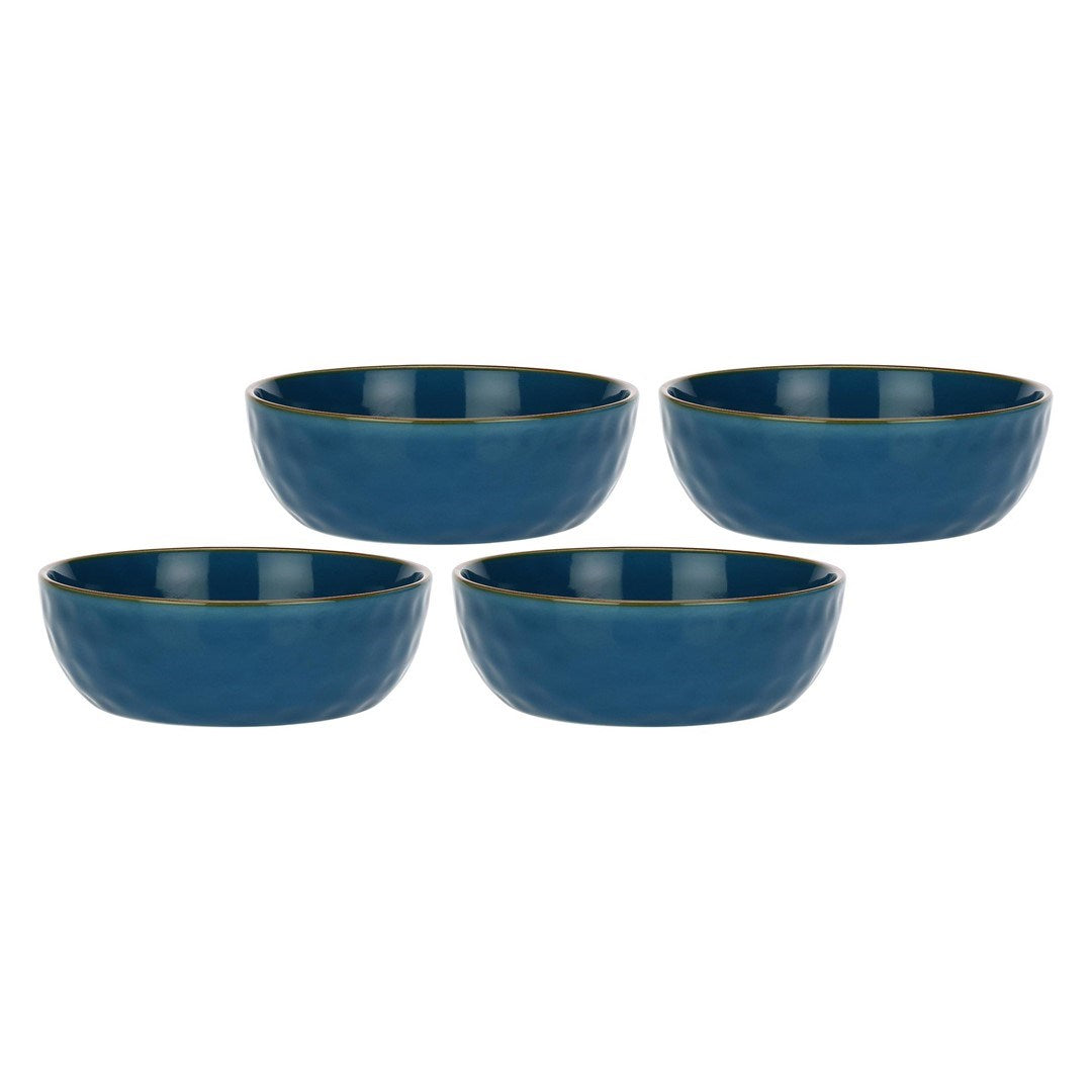 Rose&Tulipani Set of 4 Concerto Blu Avio Salad Bowls - Navy Blue - 20 cm - Model R134100920-Z