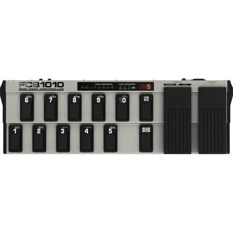Behringer FCB1010 - MIDI Foot Controller with 10 Banks and 2 Expression Pedals