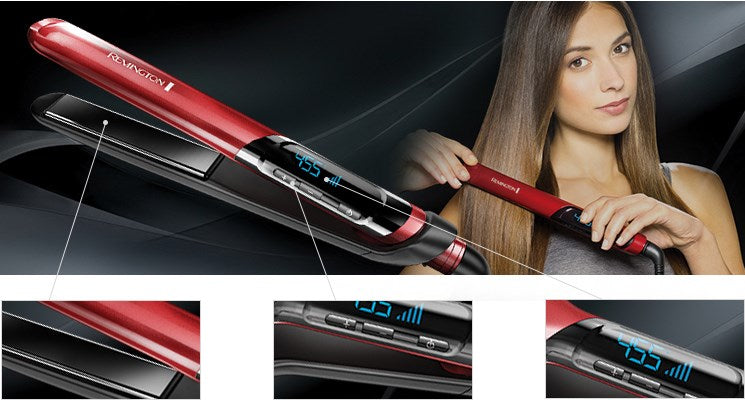 Remington Silk Straightener Warm Red S9600 3 m