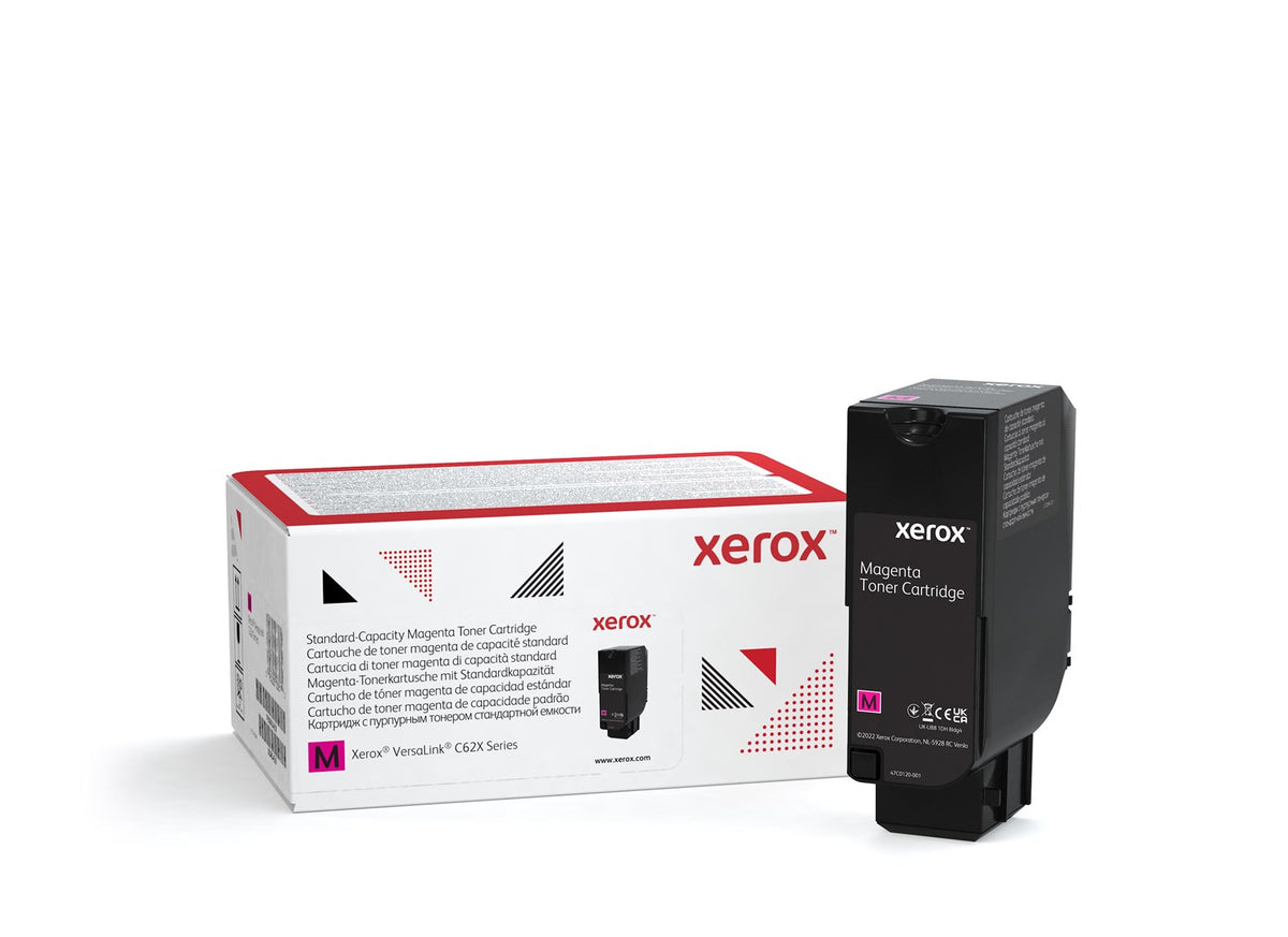 Xerox Toner Cartridge Magenta 006R04622, 6000 Pages Yield, Compatible with VersaLink C625