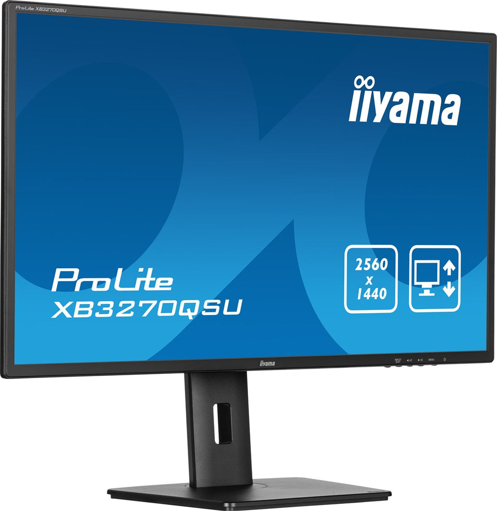 iiyama ProLite XB3270QSU-B1 Monitor - 32 inch - QHD - Height Adjustable