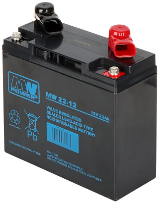 MW Power AGM Battery 12V 22Ah | Model MW22-12