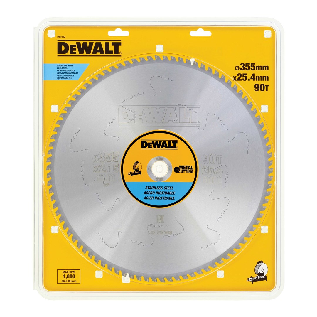 DeWALT Circular Saw Blade 355 mm 90 Teeth for Multi Material DT1922-QZ