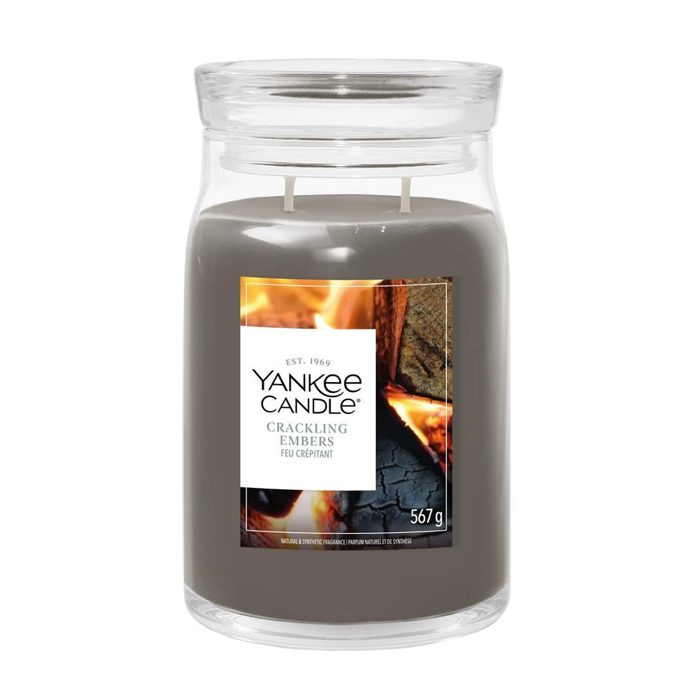 YANKEE Candle Crackling Embers Cylinder 1200 g | Model 2247792