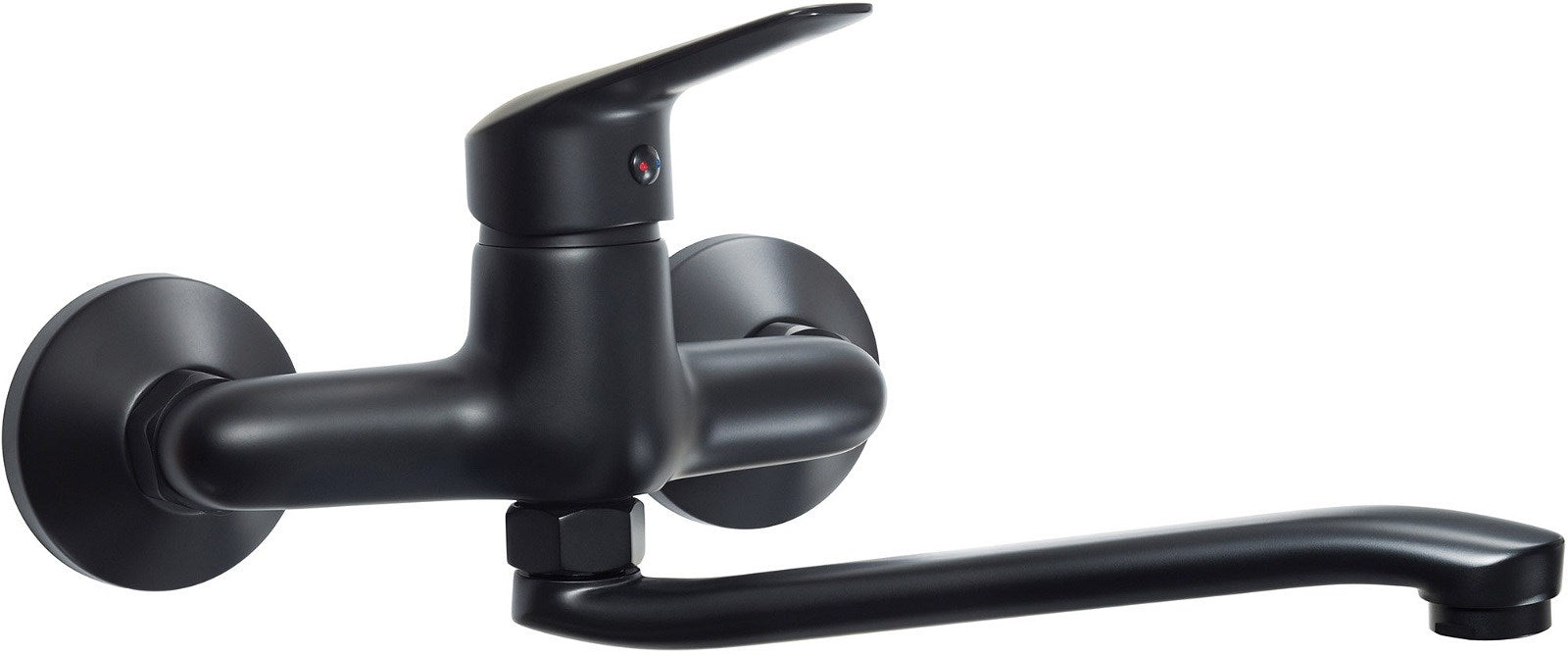 Wall-mounted kitchen faucet
