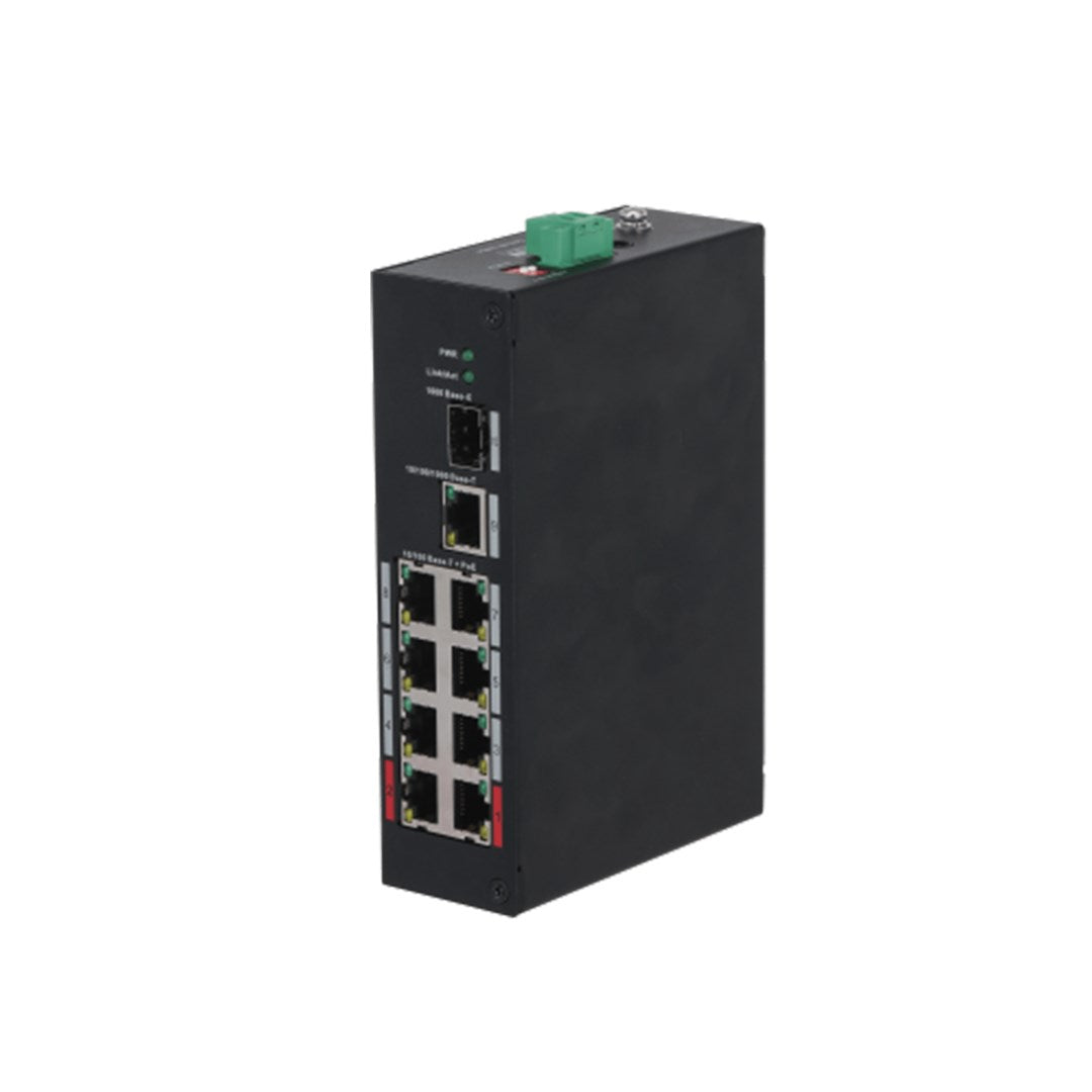 Dahua Switch PFS3110-8ET-96-V2 with 8x10/100 Mbps Ports