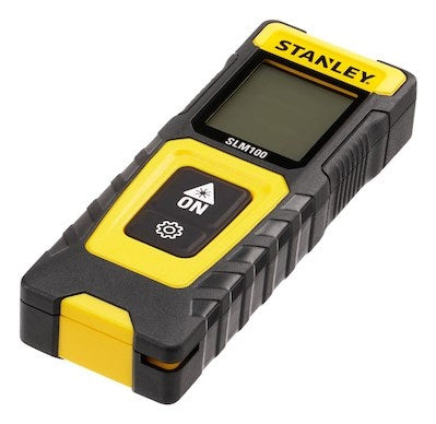 Stanley STHT77100-0 Laser Distance Meter 30 m Range Black and Yellow