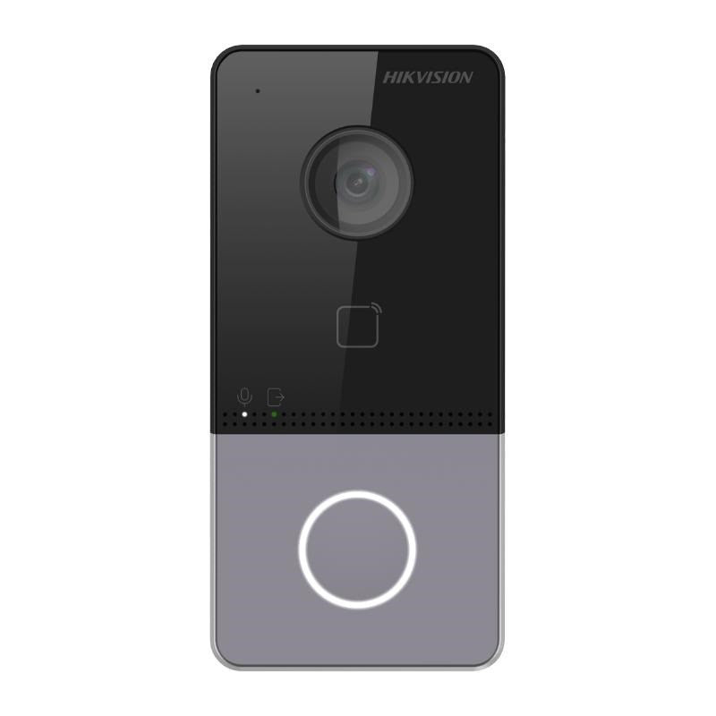 Hikvision DS-KV6113-WPE1(C) - black - grey - IP65 - Kunststoff - Schnelles Ethernet - 10,100 Mbit/s - 802.11b - 802.11g - Wi-Fi 4 (802.11n) (DS-KV6113-WPE1(C)/Europe BV)