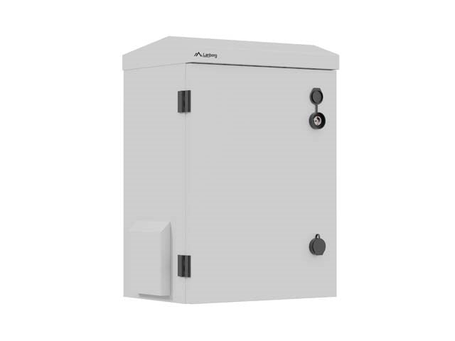 Lanberg Wall Mounted Rack Cabinet 3U Grey IP55 WAH1-3450-00S