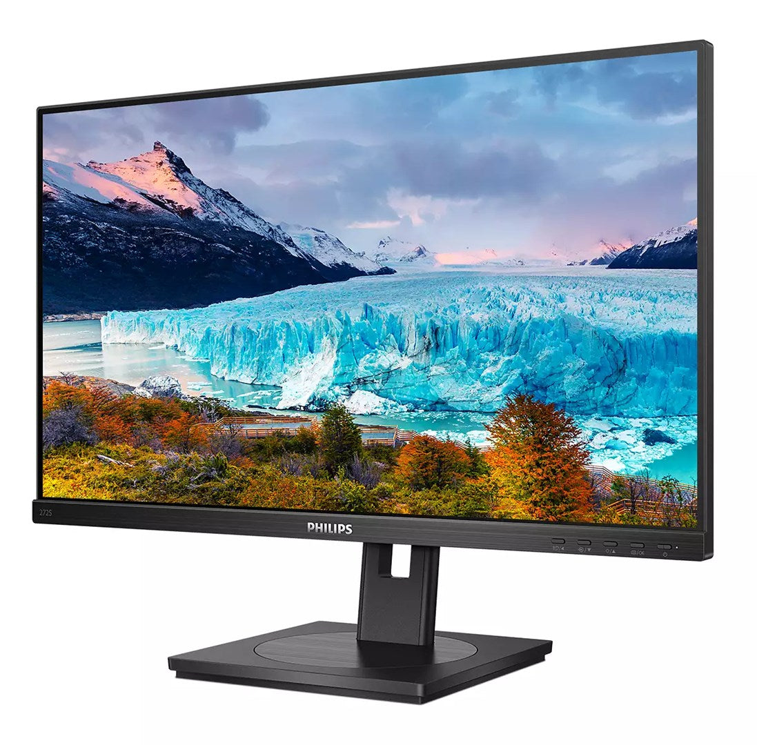 Philips Computer Monitor 27 inch Full HD 1920 x 1080 4 ms Black 272S1M/00