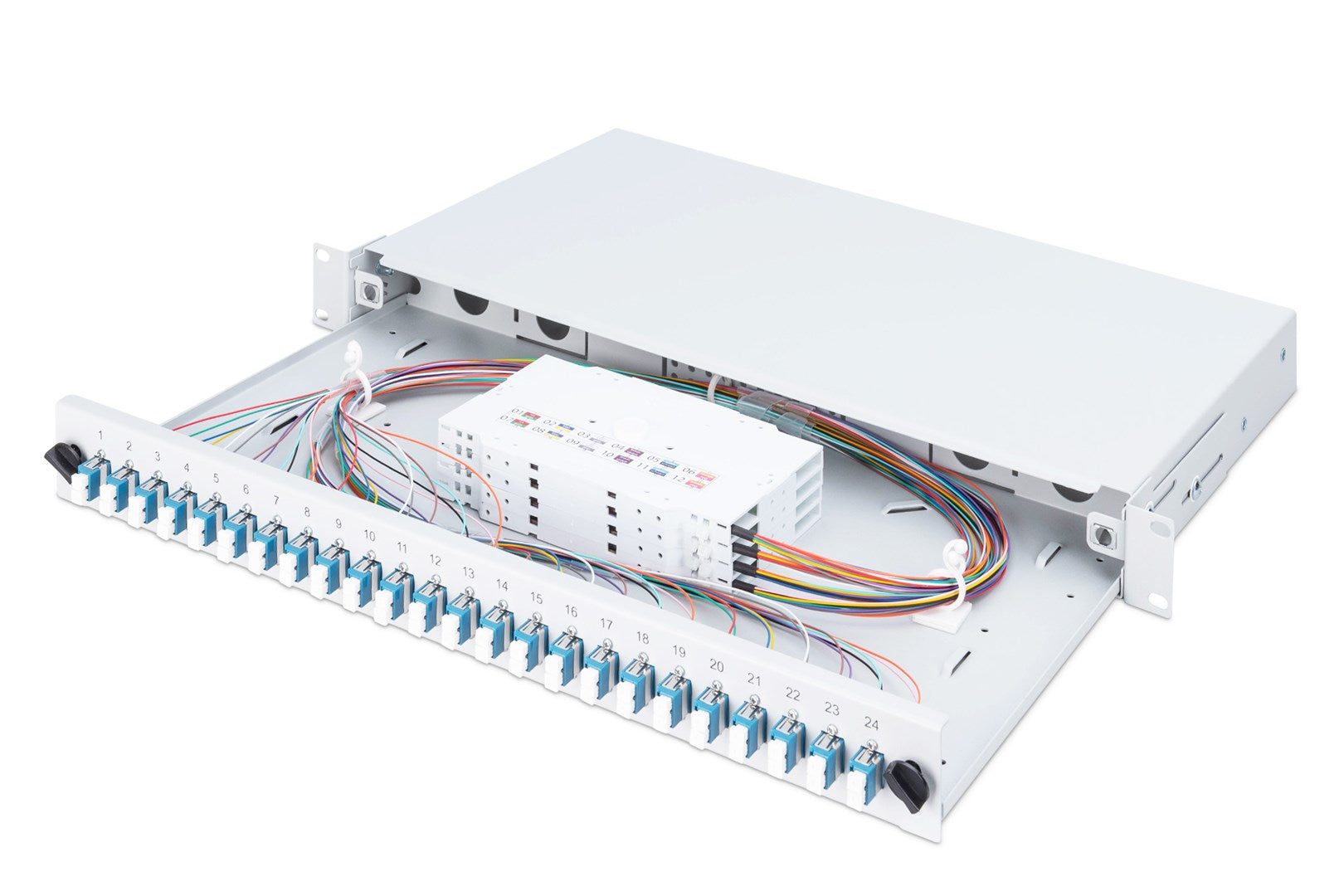 DIGITUS Professional DN-96332/9 Fiber Optic Cable Box 1U