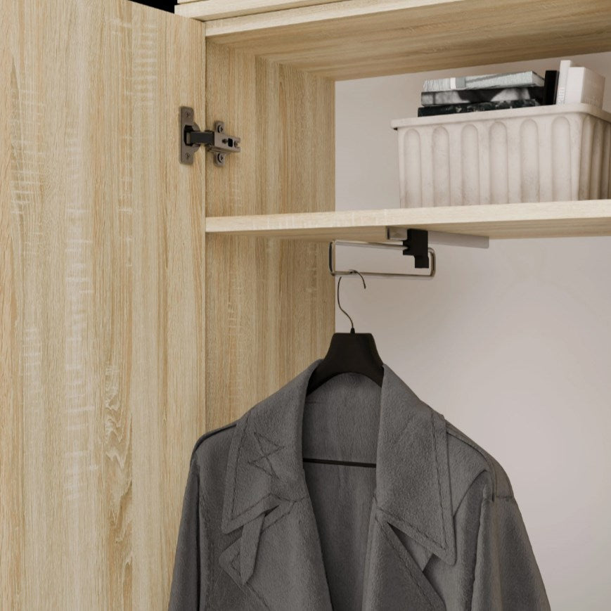 HAGA 1SZ Wardrobe – Sonoma Oak