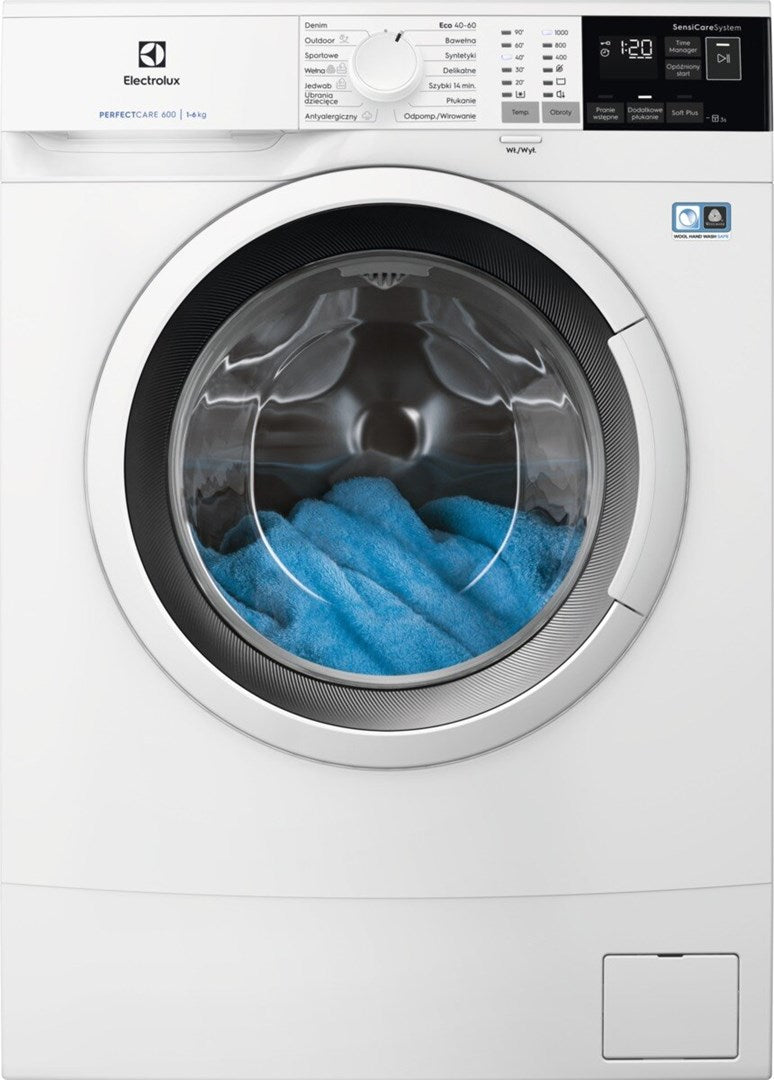 Electrolux PerfectCare 600 EW6SN406WP Washing Machine 6 kg 1000 RPM White