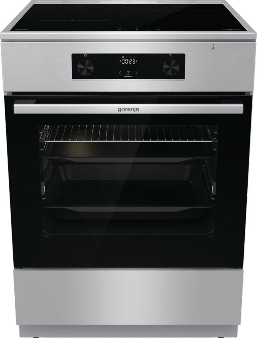 Gorenje Freestanding Cooker Stainless Steel 71 L Induction GEIT6C60XPG