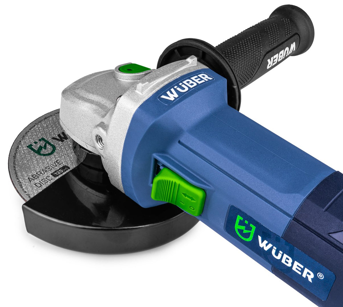 WUBER Angle Grinder 125 mm 850 W + 10 Discs W27477