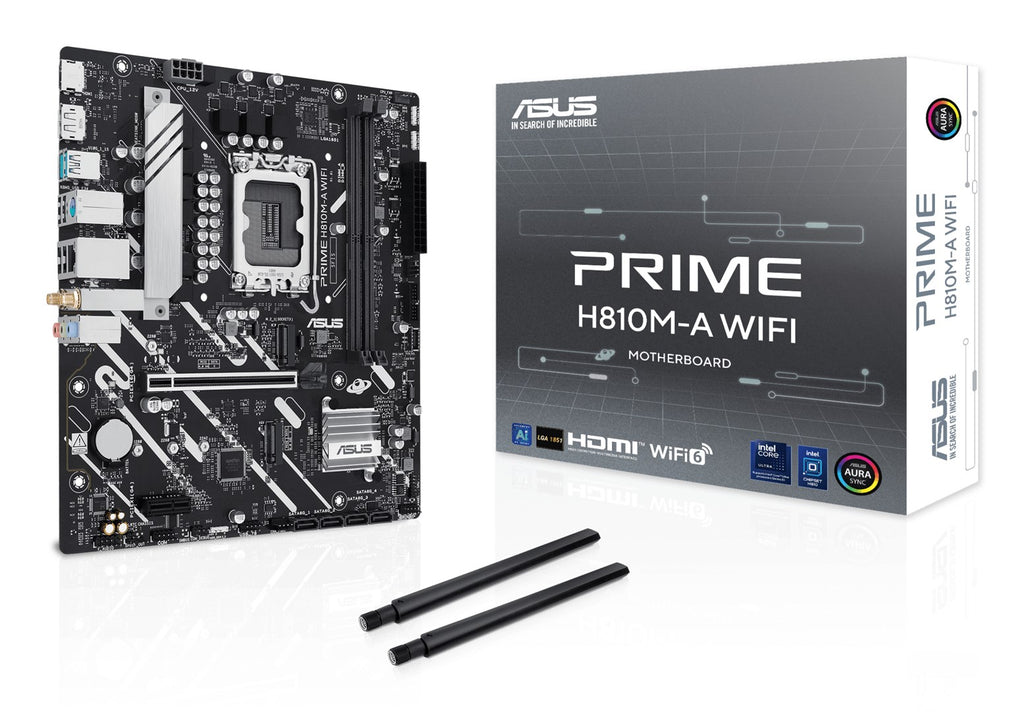 ASUS MB ASUS PRIME H810M-A WIFI (Intel,LGA1851,DDR5,mATX) (90MB1KJ0-M0EAY0)