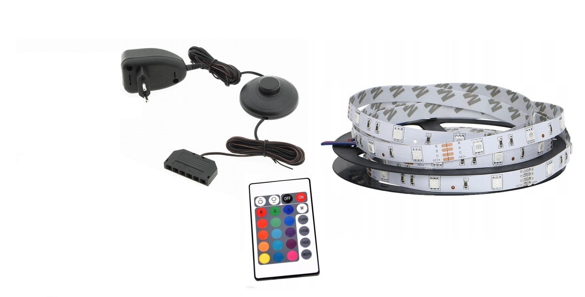 QIU Bedside Cabinet Lighting 2 pcs RGB