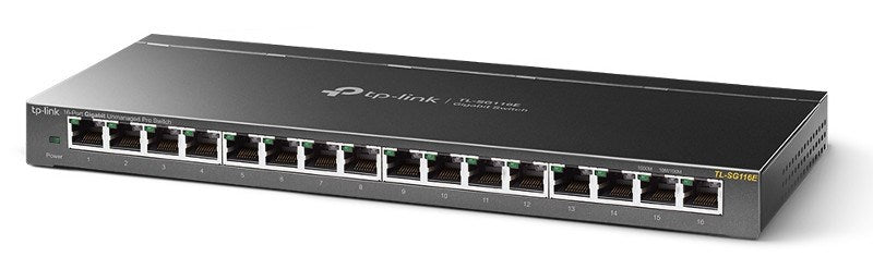 TP-Link Unmanaged Switch 1310 g 415x75x170mm TL-SG116E