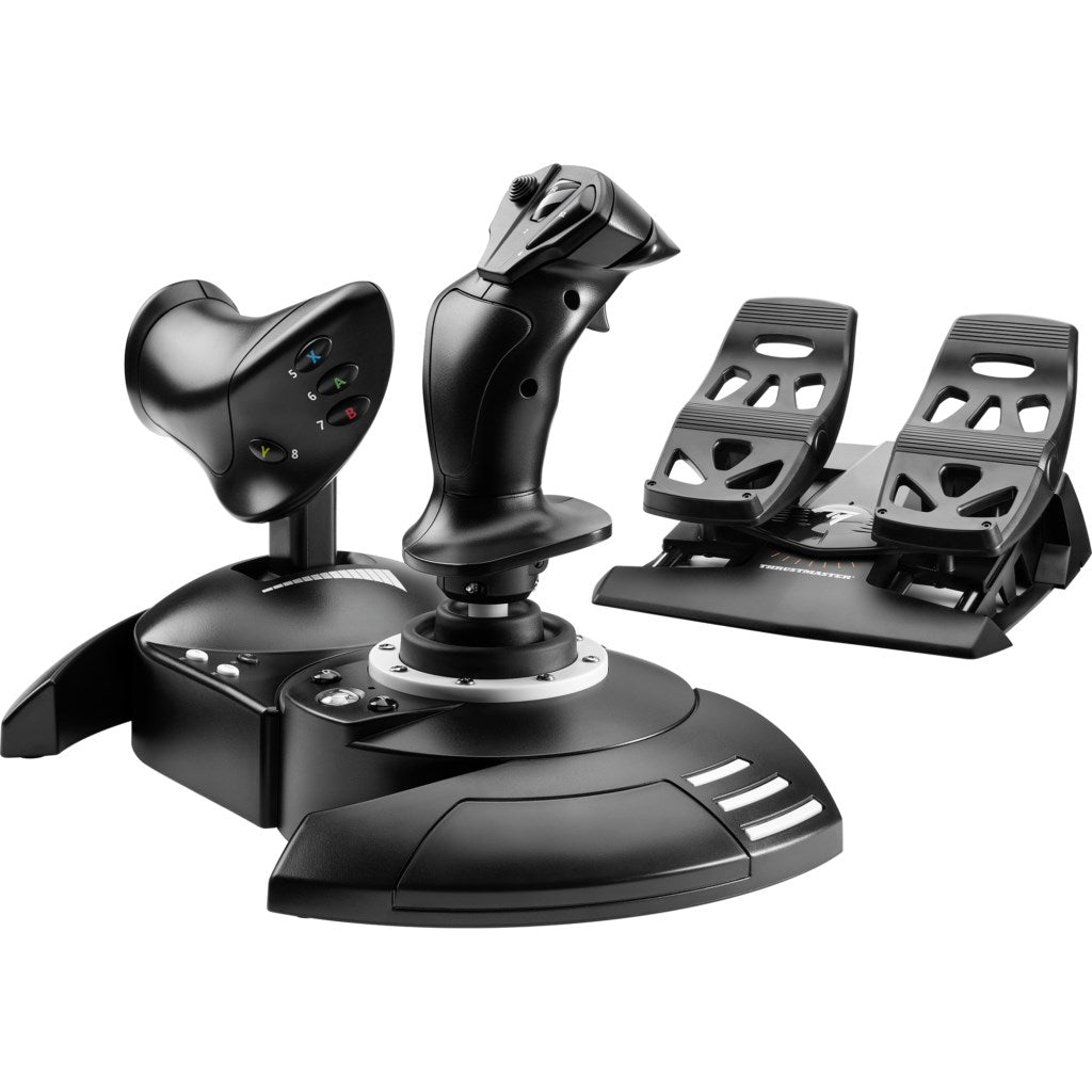 Thrustmaster T-Flight Full Kit X - Joystick, Throttle and Pedals - Wired - for PC, Xbox One, Xbox Series S, Xbox Series X