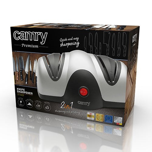 Camry CR 4469 Electric Knife Sharpener Black Grey 40W